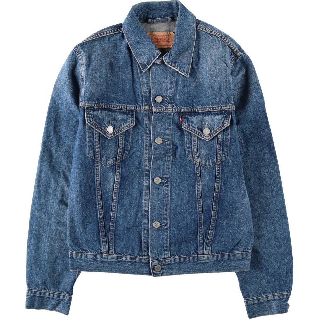 2000'S Levi's 72530-0030 Euro Model Denim Jacket (Men's Size M) cotton blue type Vintage Second Hand