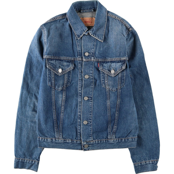 2000'S Levi's 72530-0030 Euro Model Denim Jacket (Men's Size M) cotton blue type Vintage Second Hand