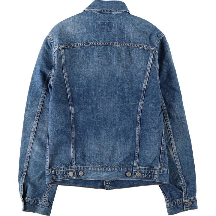 2000'S Levi's 72530-0030 Euro Model Denim Jacket (Men's Size M) cotton blue type Vintage Second Hand