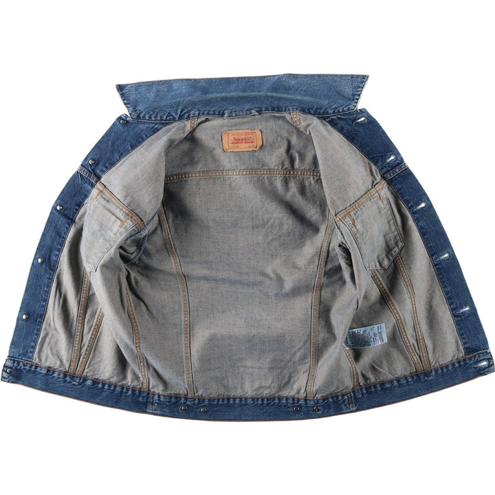 2000'S Levi's 72530-0030 Euro Model Denim Jacket (Men's Size M) cotton blue type Vintage Second Hand