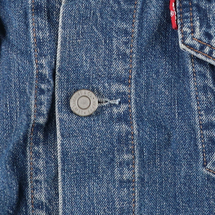 2000'S Levi's 72530-0030 Euro Model Denim Jacket (Men's Size M) cotton blue type Vintage Second Hand