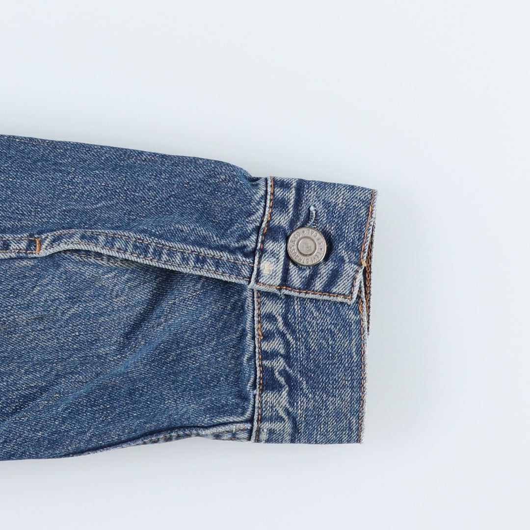 2000'S Levi's 72530-0030 Euro Model Denim Jacket (Men's Size M) cotton blue type Vintage Second Hand