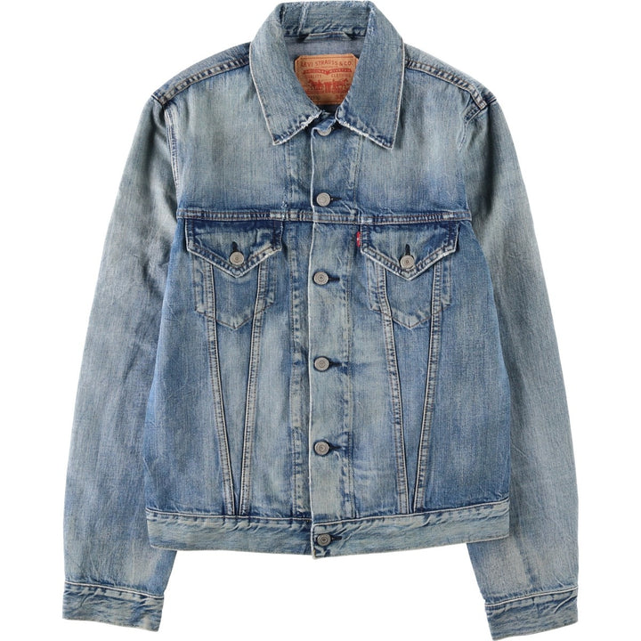 Levi's 72530-0050 Euro Model Denim Jacket (Men's Size M) cotton blue type Vintage Second Hand