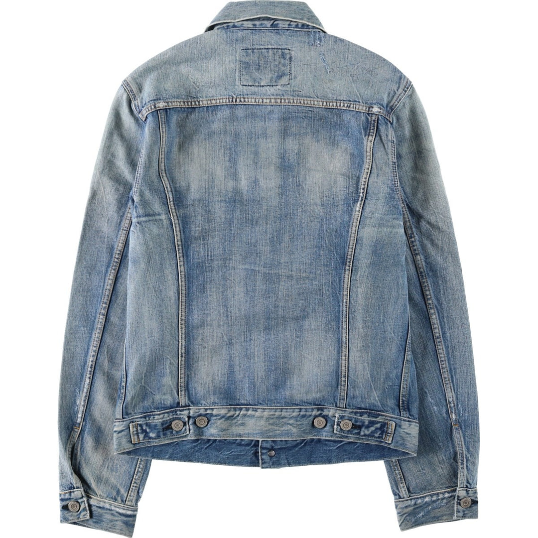 Levi's 72530-0050 Euro Model Denim Jacket (Men's Size M) cotton blue type Vintage Second Hand