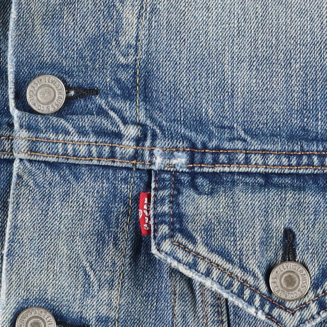 Levi's 72530-0050 Euro Model Denim Jacket (Men's Size M) cotton blue type Vintage Second Hand