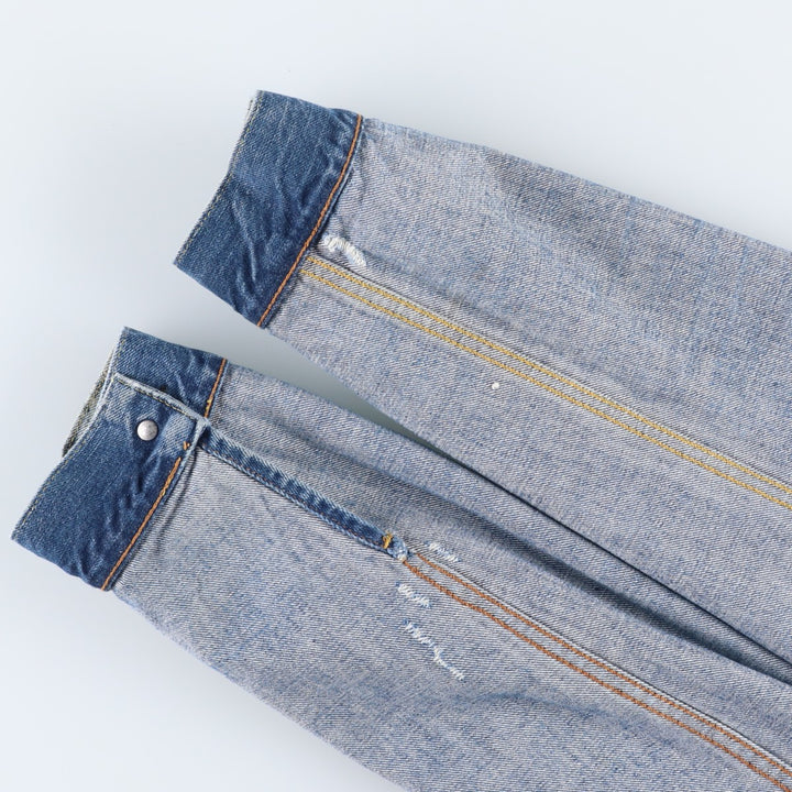 Levi's 72530-0050 Euro Model Denim Jacket (Men's Size M) cotton blue type Vintage Second Hand