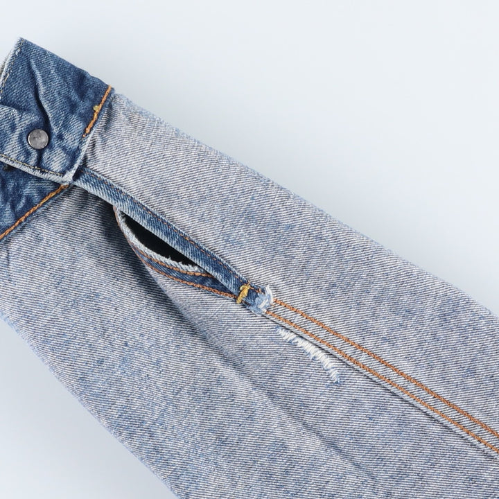 Levi's 72530-0050 Euro Model Denim Jacket (Men's Size M) cotton blue type Vintage Second Hand