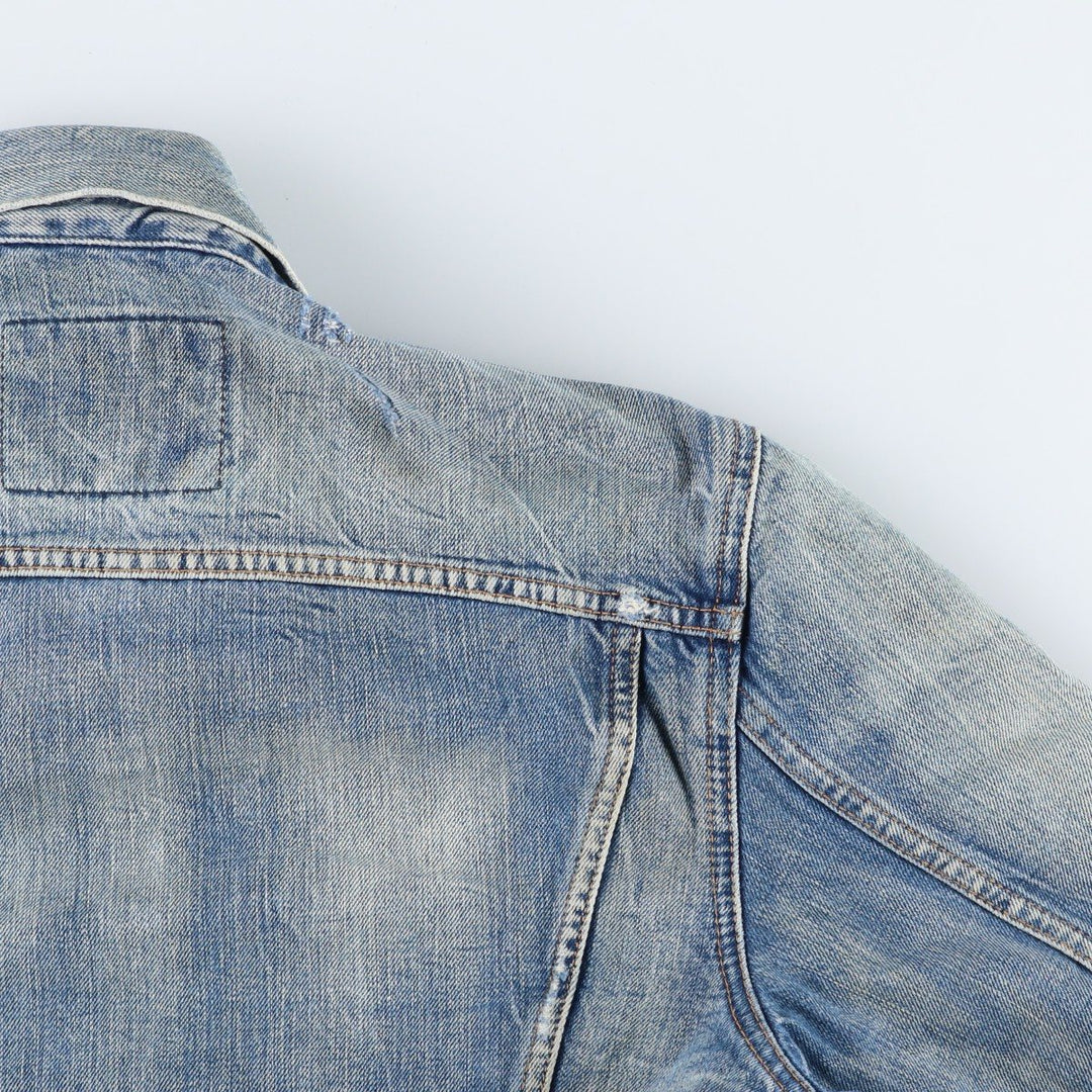 Levi's 72530-0050 Euro Model Denim Jacket (Men's Size M) cotton blue type Vintage Second Hand