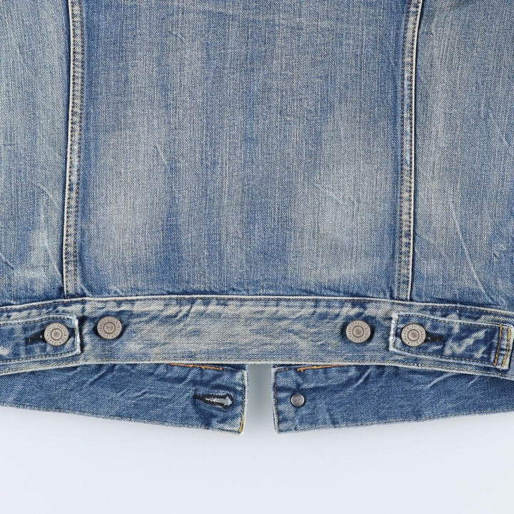 Levi's 72530-0050 Euro Model Denim Jacket (Men's Size M) cotton blue type Vintage Second Hand