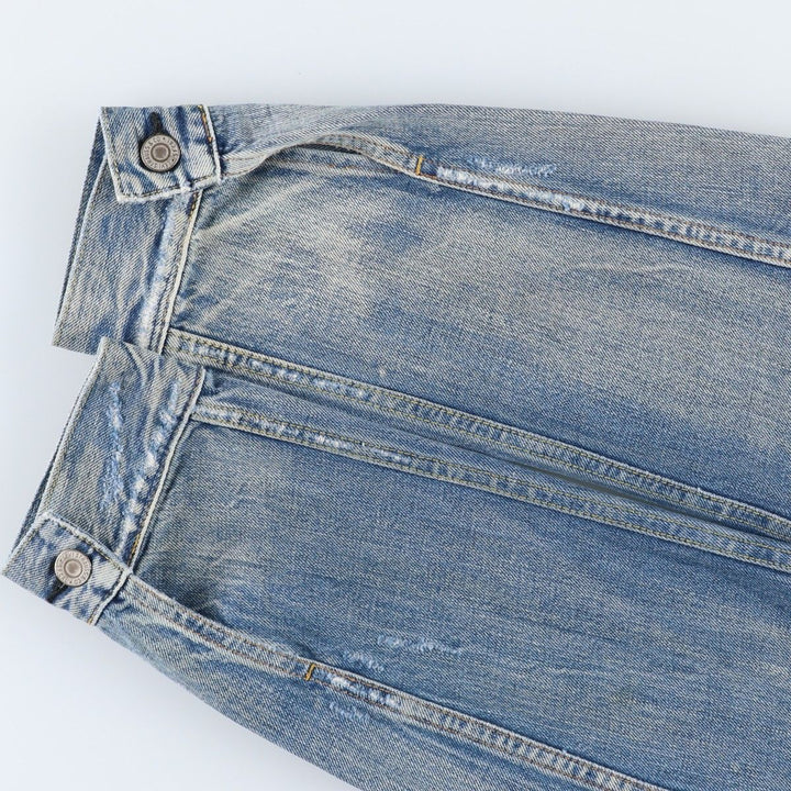 Levi's 72530-0050 Euro Model Denim Jacket (Men's Size M) cotton blue type Vintage Second Hand