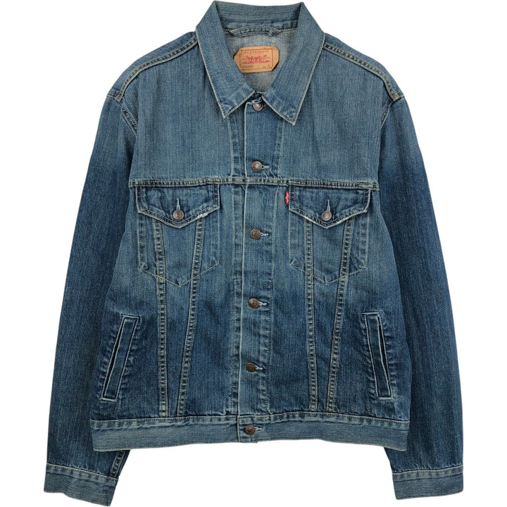 2000'S Levi's 70550-0439 Euro Model Denim Jacket, Men's Size L cotton blue type Vintage Second Hand