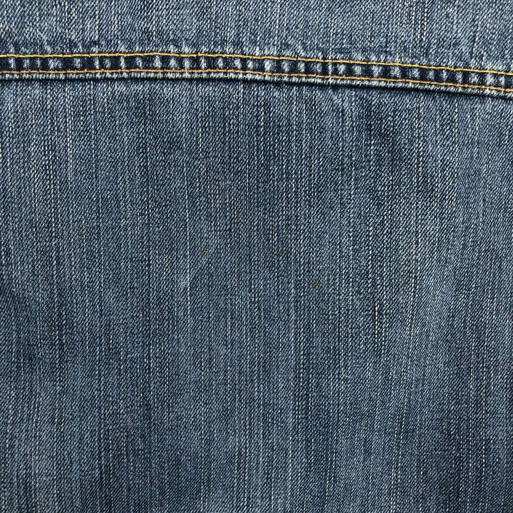 2000'S Levi's 70550-0439 Euro Model Denim Jacket, Men's Size L cotton blue type Vintage Second Hand