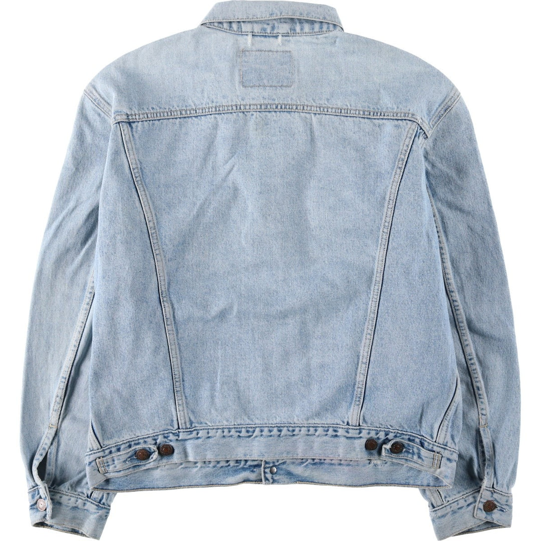 1990'S Levi's 70503-0211 Euro Model Denim Jacket (Men's XL equivalent) Vintage cotton blue type Vintage Second Hand