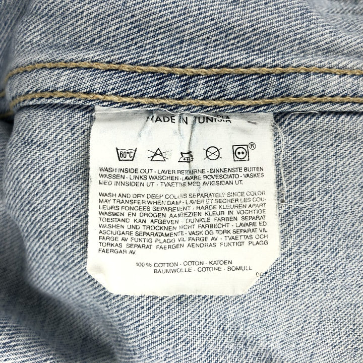 1990'S Levi's 70503-0211 Euro Model Denim Jacket (Men's XL equivalent) Vintage cotton blue type Vintage Second Hand
