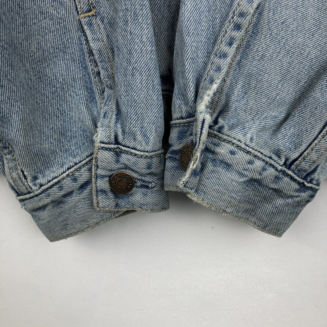 1990'S Levi's 70503-0211 Euro Model Denim Jacket (Men's XL equivalent) Vintage cotton blue type Vintage Second Hand