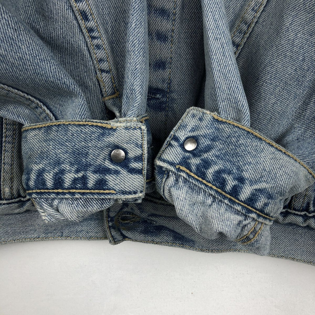 1990'S Levi's 70503-0211 Euro Model Denim Jacket (Men's XL equivalent) Vintage cotton blue type Vintage Second Hand