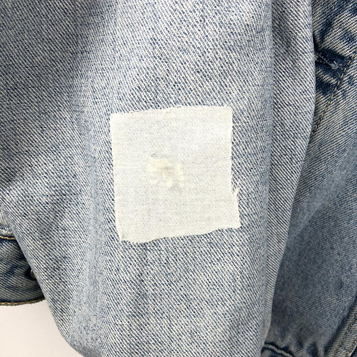 1990'S Levi's 70503-0211 Euro Model Denim Jacket (Men's XL equivalent) Vintage cotton blue type Vintage Second Hand