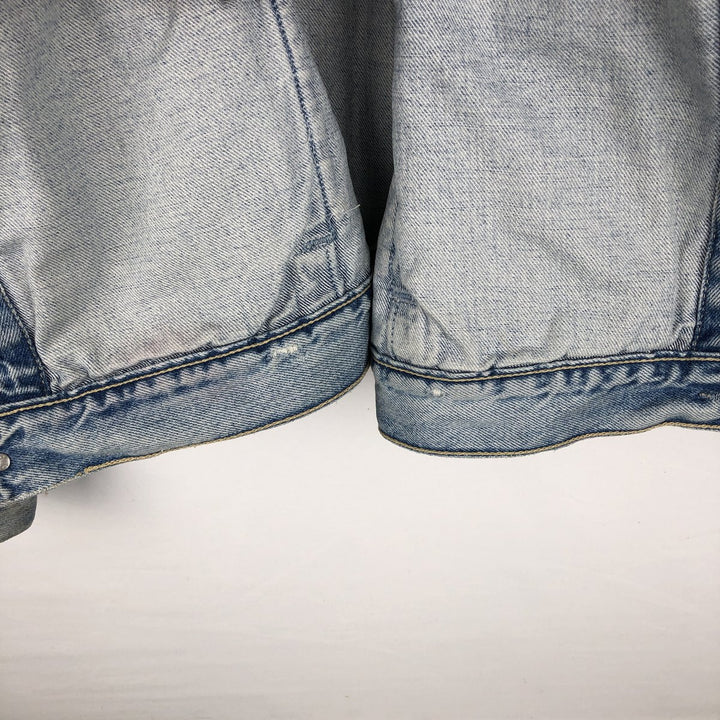 1990'S Levi's 70503-0211 Euro Model Denim Jacket (Men's XL equivalent) Vintage cotton blue type Vintage Second Hand
