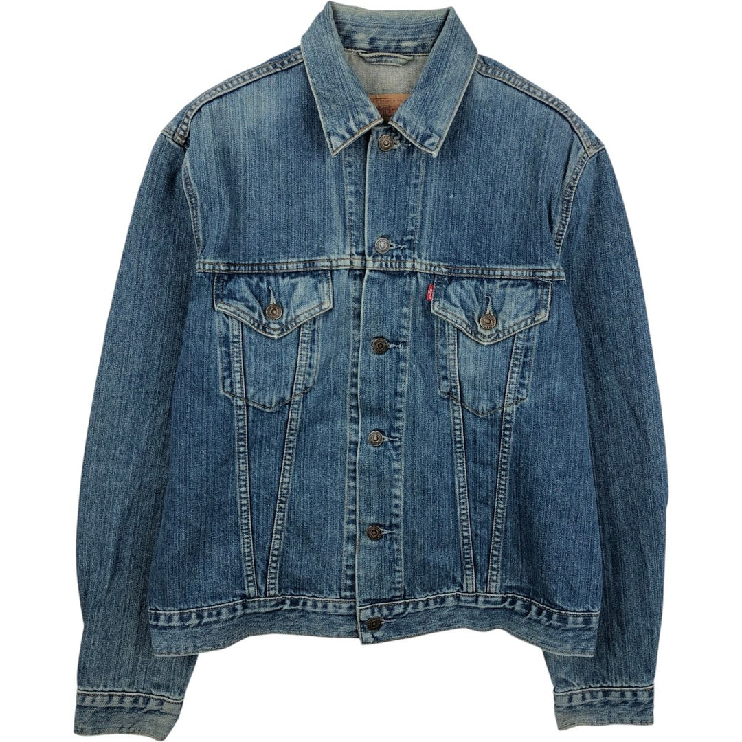 1990'S Levi's 70500-0489 Euro Model Denim Jacket (Men's XL equivalent) Vintage cotton blue type Vintage Second Hand