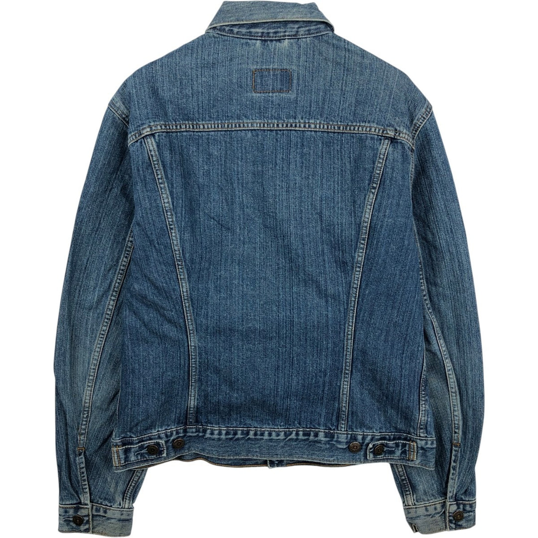 1990'S Levi's 70500-0489 Euro Model Denim Jacket (Men's XL equivalent) Vintage cotton blue type Vintage Second Hand