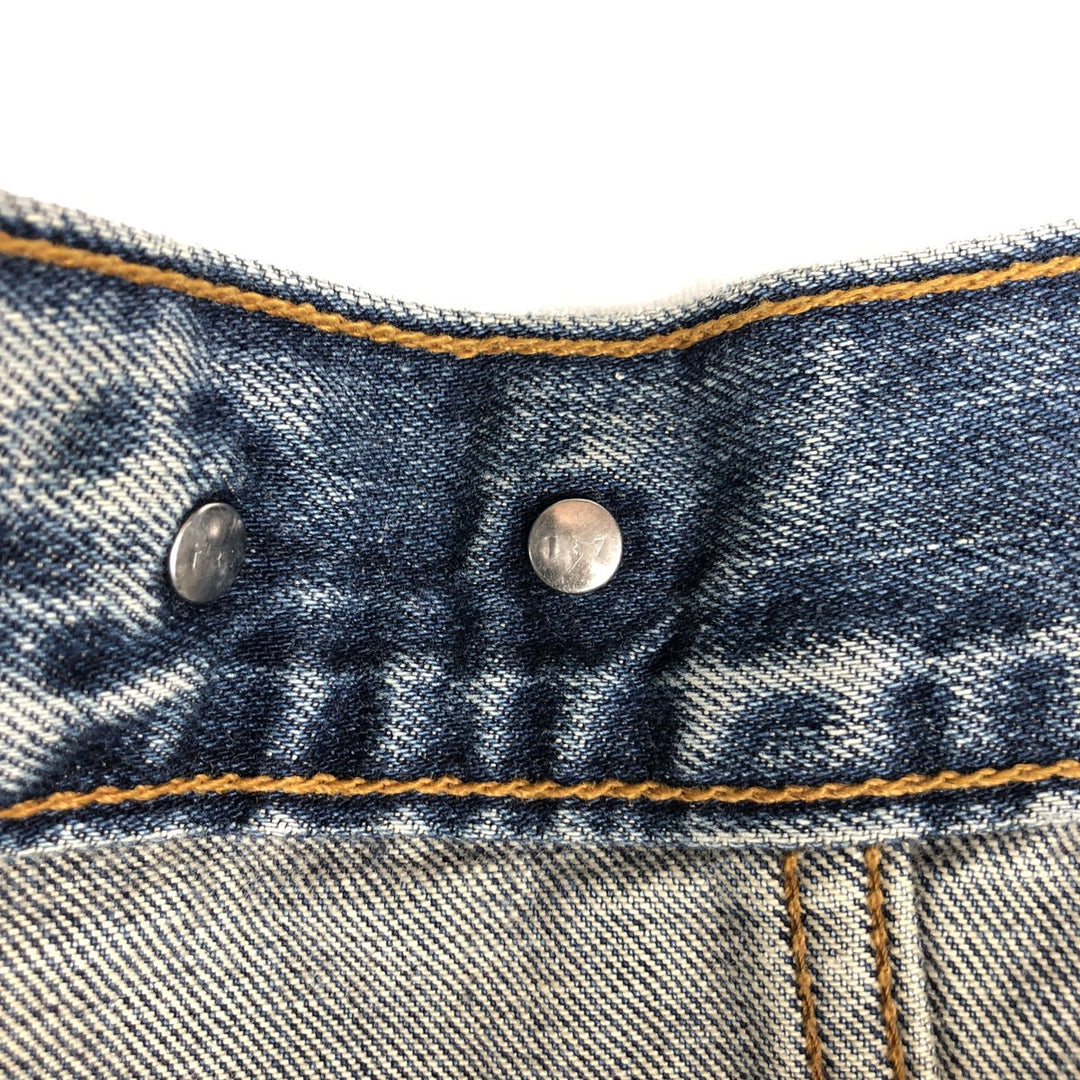 1990'S Levi's 70500-0489 Euro Model Denim Jacket (Men's XL equivalent) Vintage cotton blue type Vintage Second Hand
