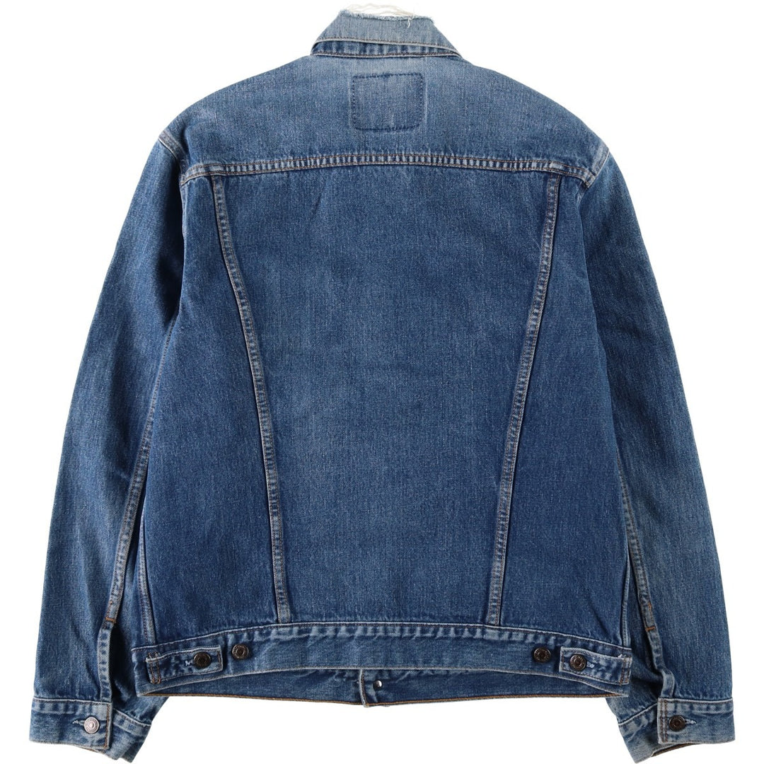 1990'S Levi's 70503-0419 Euro Model Denim Jacket (Men's Size L equivalent) Vintage cotton blue type Vintage Second Hand