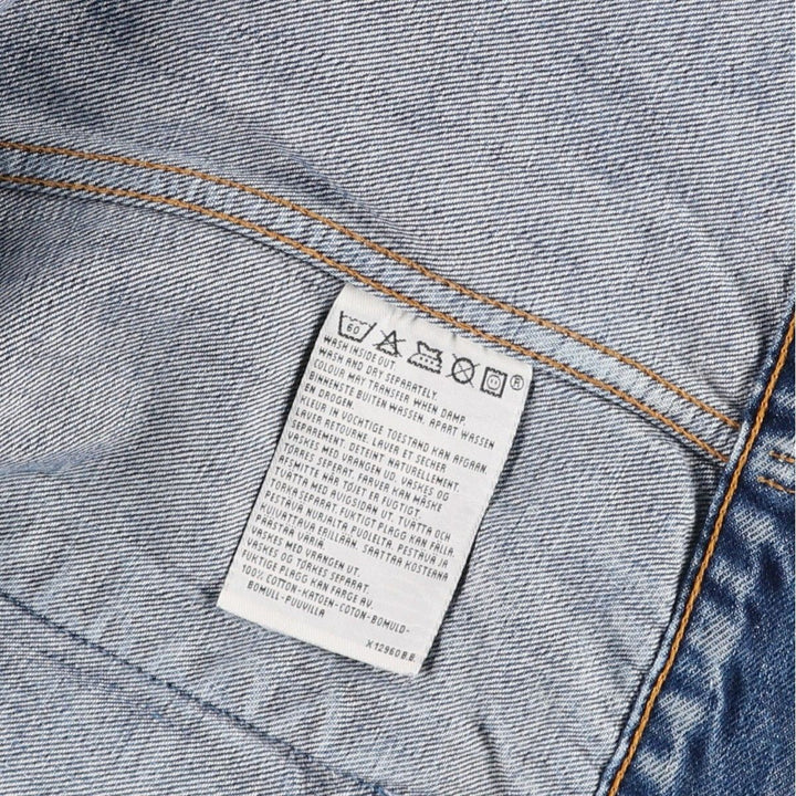 1990'S Levi's 70503-0419 Euro Model Denim Jacket (Men's Size L equivalent) Vintage cotton blue type Vintage Second Hand