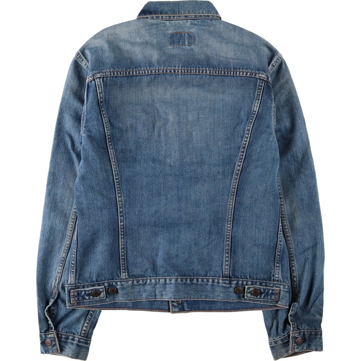 2000'S Levi's 70500-0498 Euro Model Denim Jacket (Men's XL equivalent) cotton blue type Vintage Second Hand
