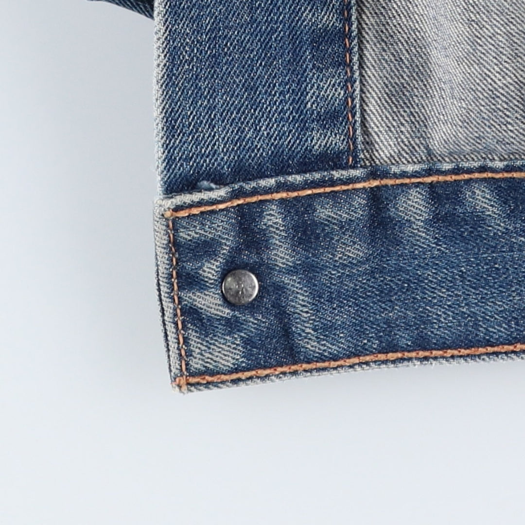 2000'S Levi's 70500-0498 Euro Model Denim Jacket (Men's XL equivalent) cotton blue type Vintage Second Hand