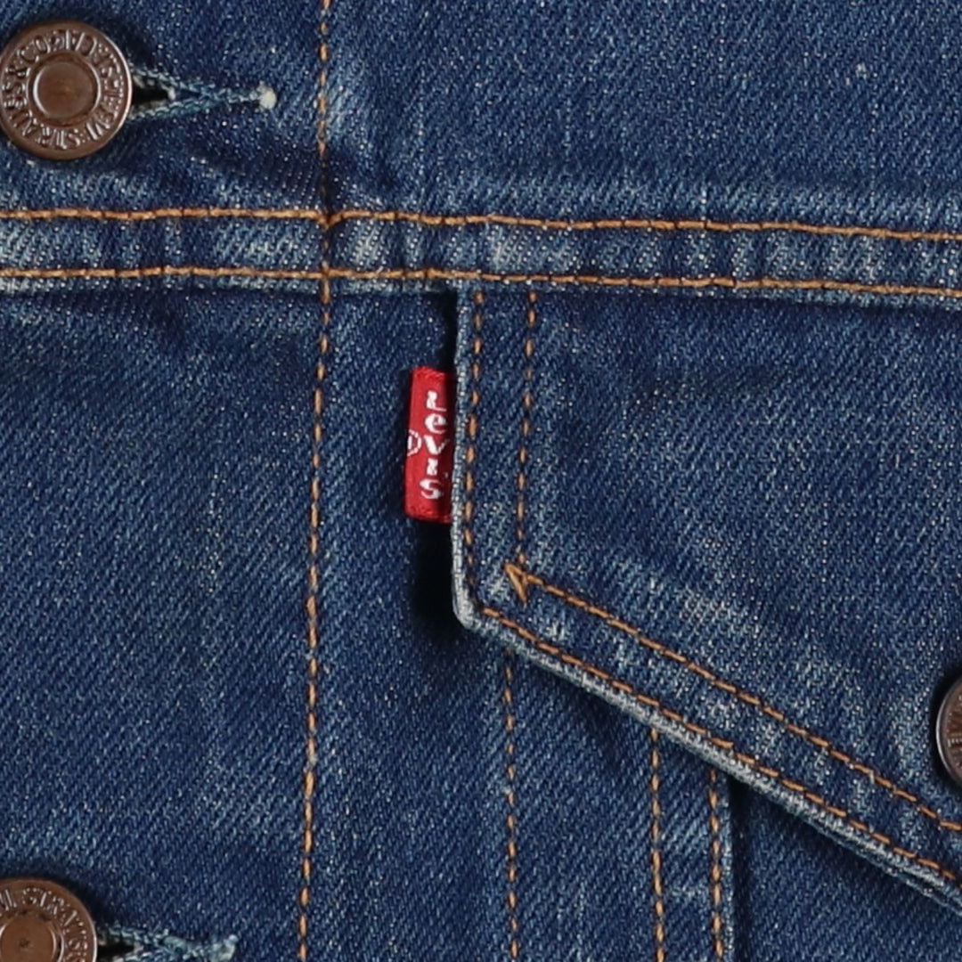 2000'S Levi's 70500-0414 Euro Model Denim Jacket, Men's Size L cotton blue type Vintage Second Hand