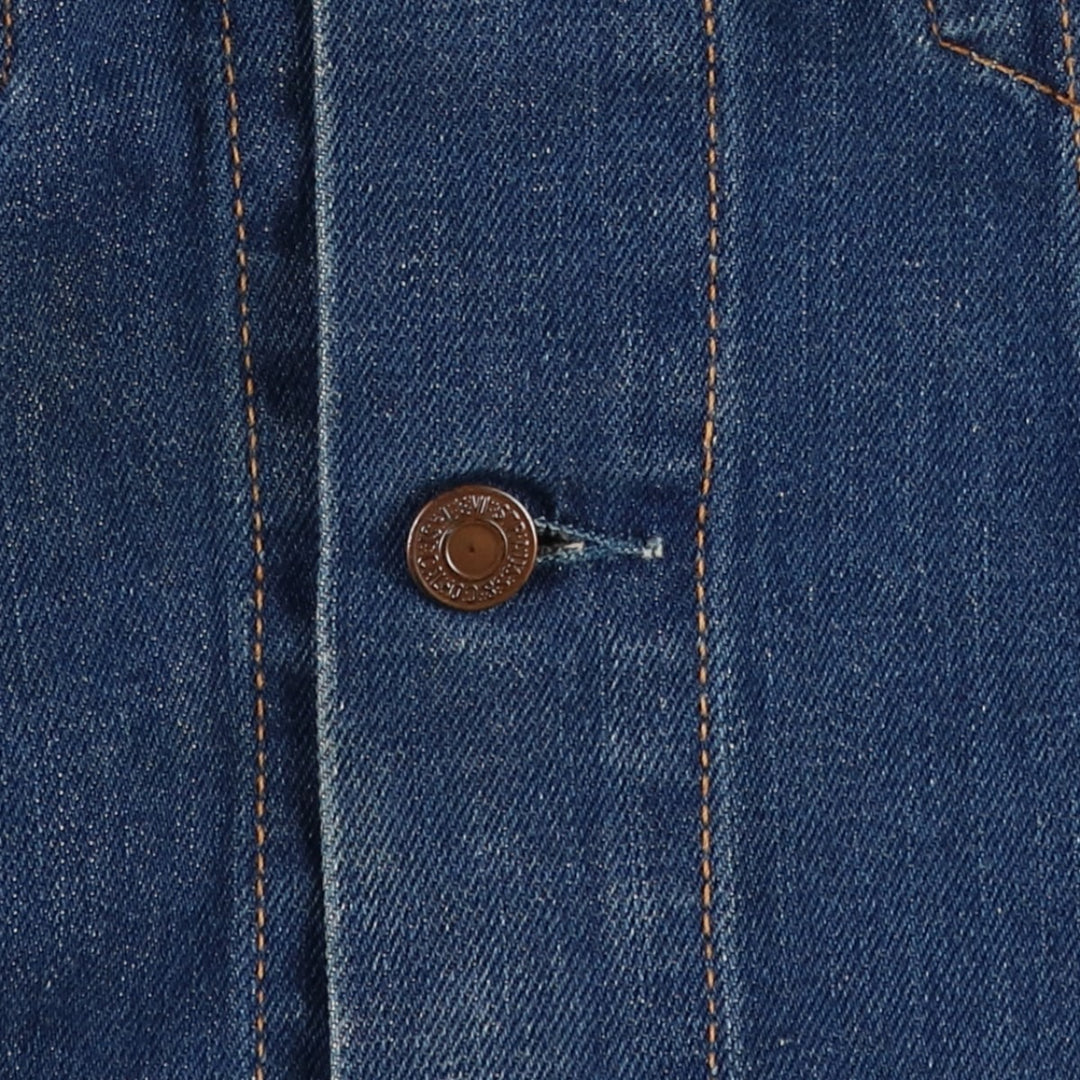 2000'S Levi's 70500-0414 Euro Model Denim Jacket, Men's Size L cotton blue type Vintage Second Hand
