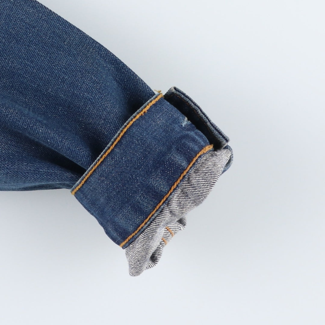 2000'S Levi's 70500-0414 Euro Model Denim Jacket, Men's Size L cotton blue type Vintage Second Hand