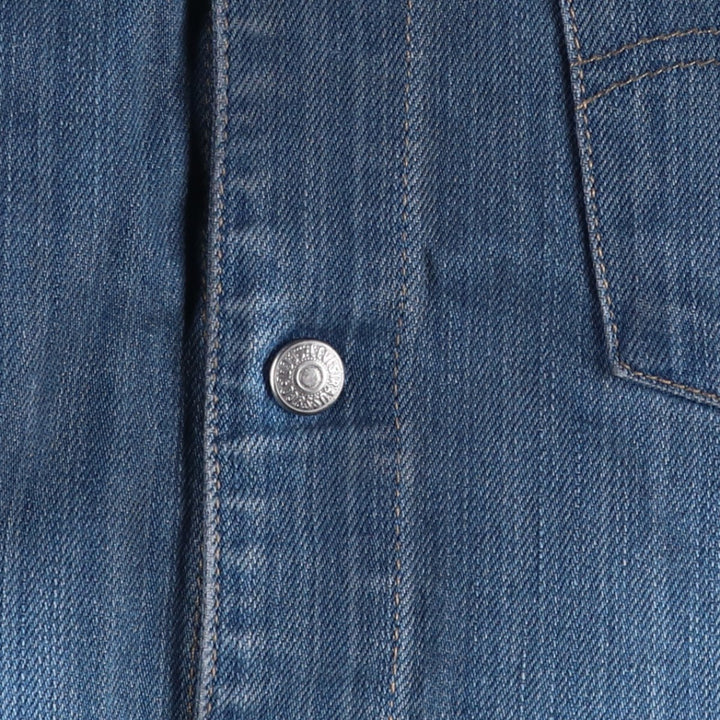 2000'S Levi's ENGINEERED 70100-0940 Euro Model Denim Jacket, Men's Size M (approx.) cotton blue type Vintage Second Hand