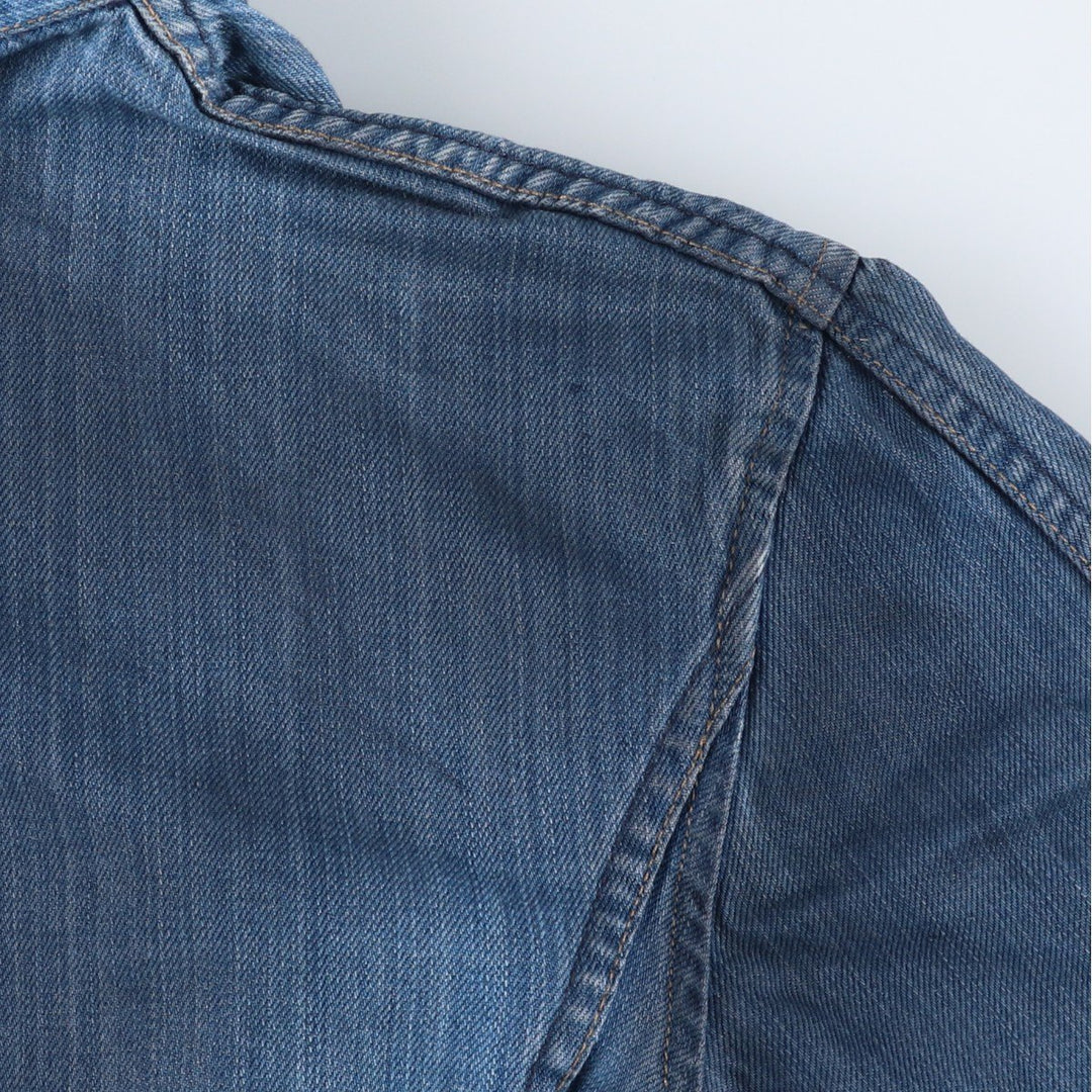 2000'S Levi's ENGINEERED 70100-0940 Euro Model Denim Jacket, Men's Size M (approx.) cotton blue type Vintage Second Hand