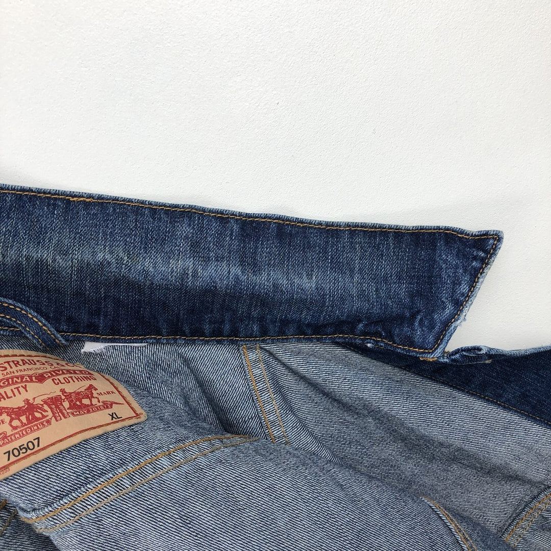 Levi's 70507 Denim Jacket, Men's XL unclear blue type Vintage Second Hand
