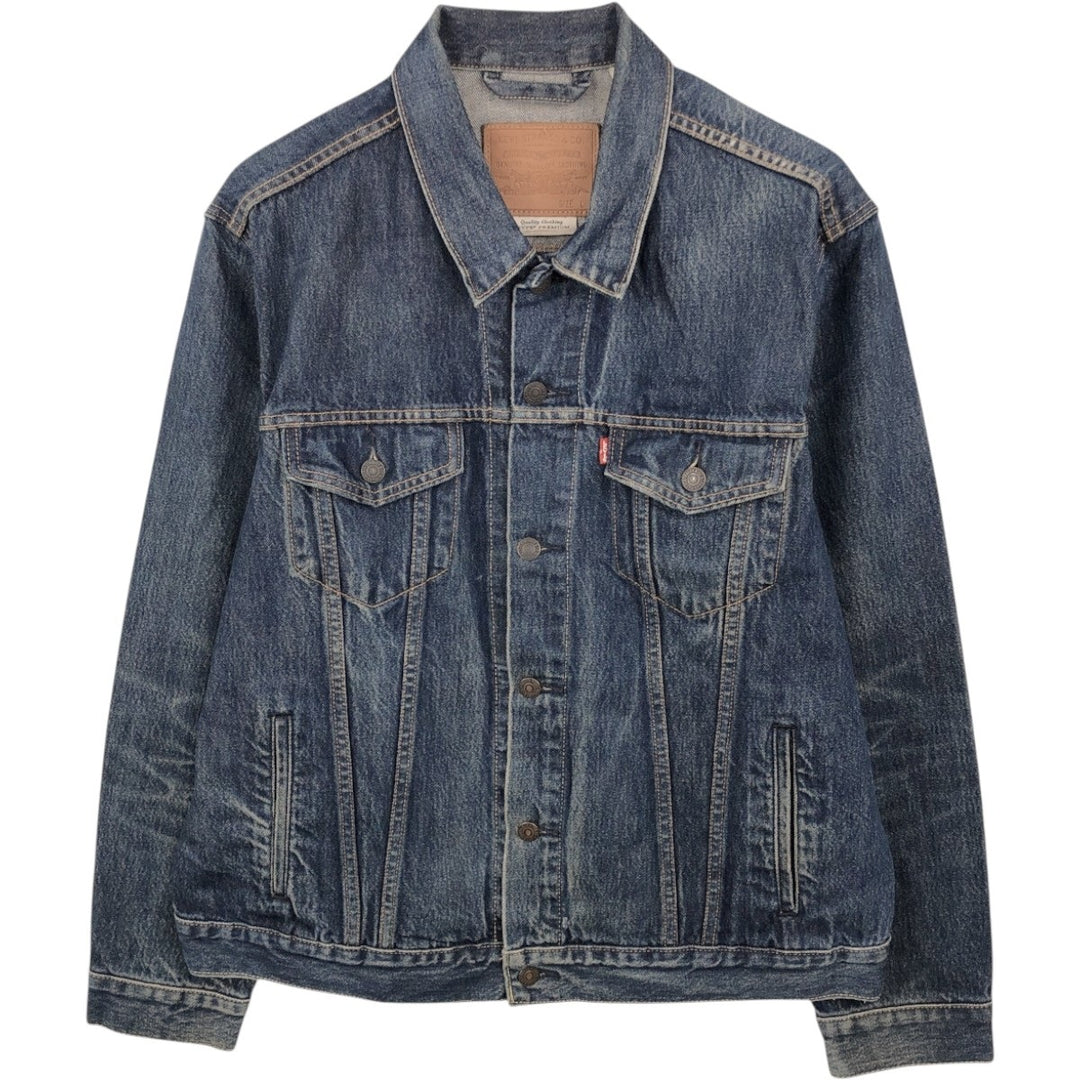 Levi's PREMIUM denim jacket (men's size L equivalent) cotton blue type Vintage Second Hand