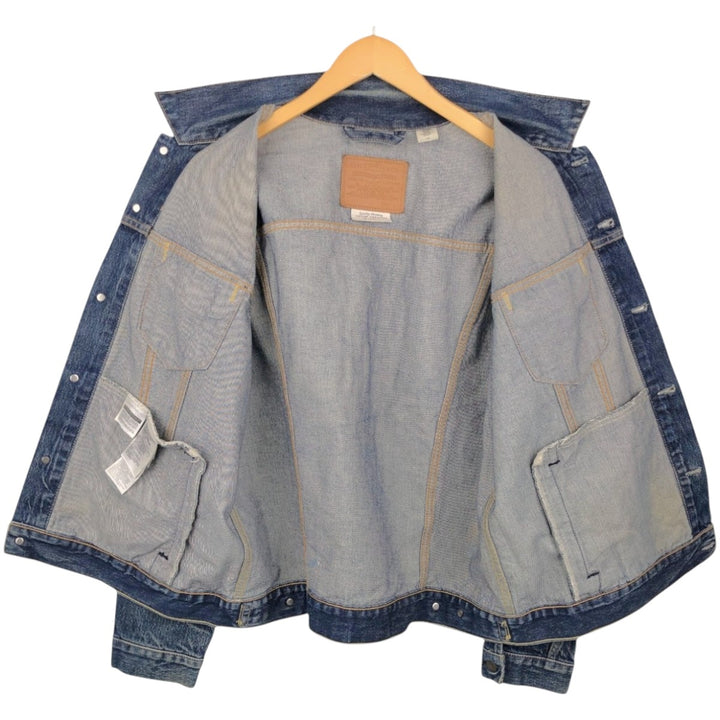 Levi's PREMIUM denim jacket (men's size L equivalent) cotton blue type Vintage Second Hand