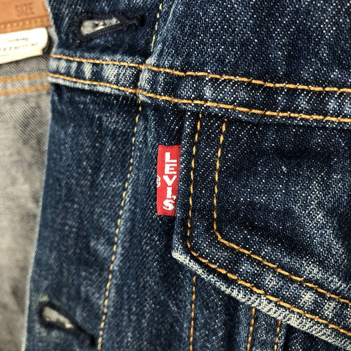 Levi's PREMIUM denim jacket (men's size L equivalent) cotton blue type Vintage Second Hand