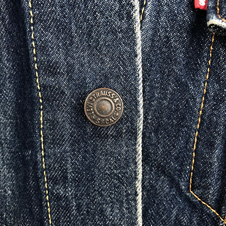Levi's PREMIUM denim jacket (men's size L equivalent) cotton blue type Vintage Second Hand