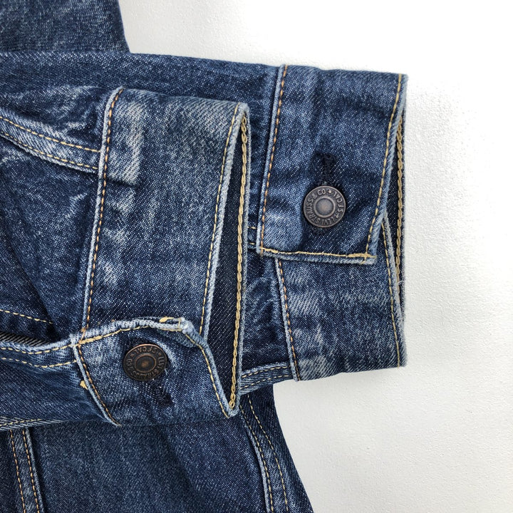 Levi's PREMIUM denim jacket (men's size L equivalent) cotton blue type Vintage Second Hand