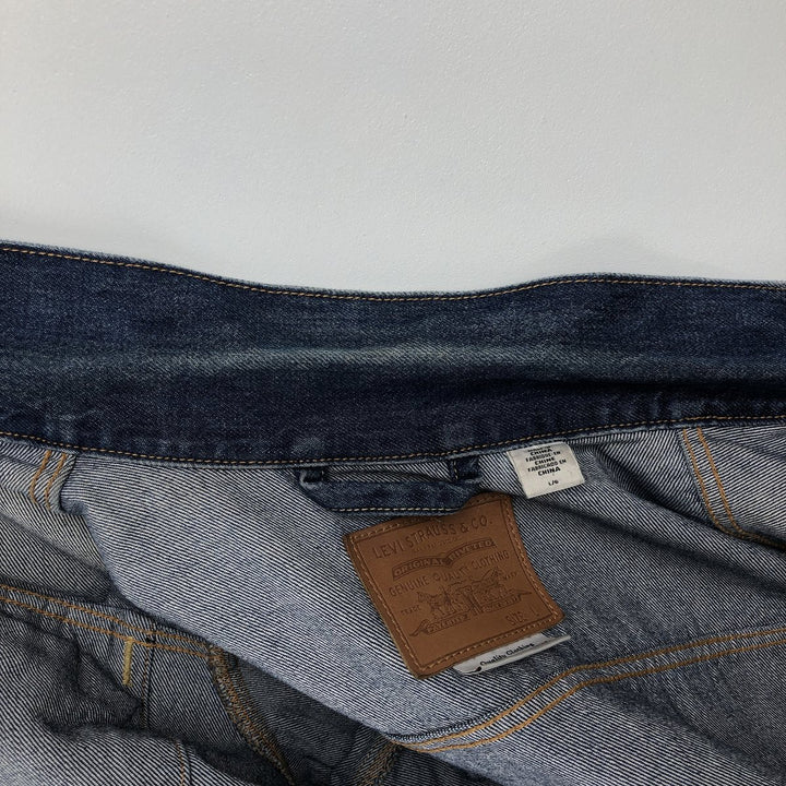 Levi's PREMIUM denim jacket (men's size L equivalent) cotton blue type Vintage Second Hand