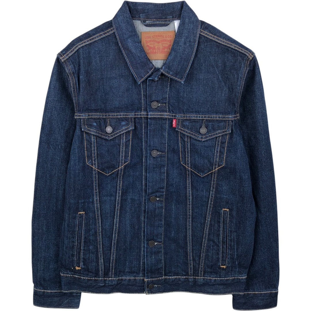 Levi's 72334-0147 Denim Jacket (Men's Size L) cotton blue type Vintage Second Hand