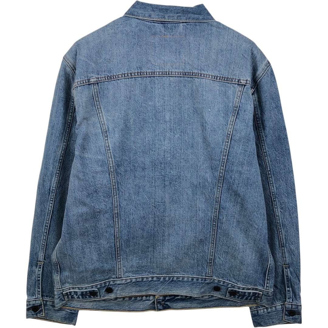 Levi's 72334-0146 Denim Jacket (Men's Size XL) cotton blue type Vintage Second Hand