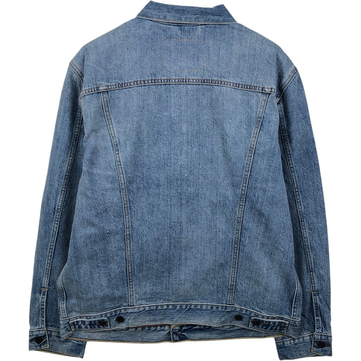 Levi's 72334-0146 Denim Jacket (Men's Size XL) cotton blue type Vintage Second Hand