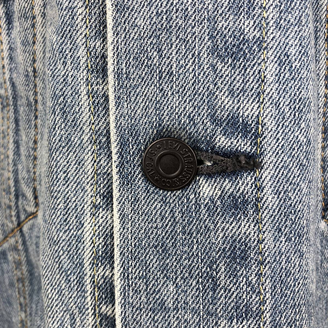 Levi's 72334-0146 Denim Jacket (Men's Size XL) cotton blue type Vintage Second Hand