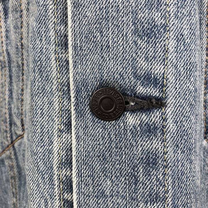 Levi's 72334-0146 Denim Jacket (Men's Size XL) cotton blue type Vintage Second Hand