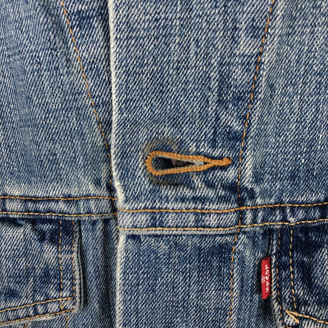 2000'S Levi's 70507-0601 Denim Jacket, Men's Size L cotton Blue type light blue Vintage Second Hand