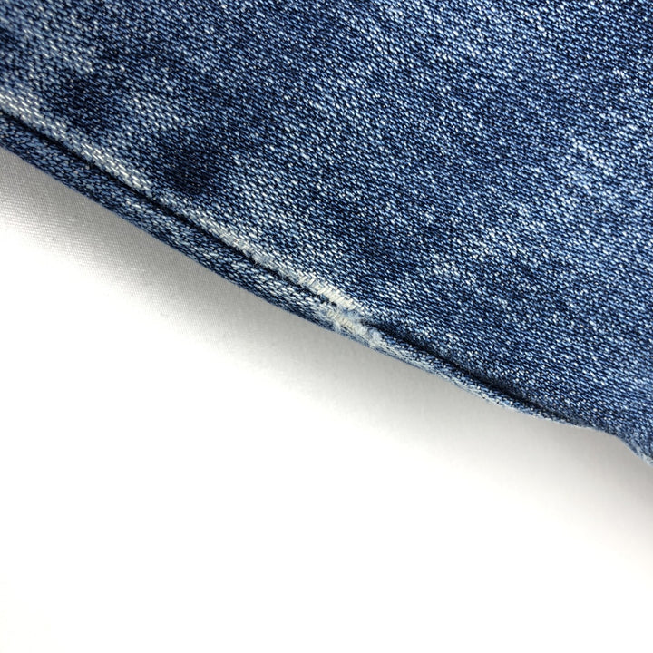 1970'S Wrangler Authentic Western Denim Jacket, Men's Size XL (approx.), Vintage, Black Tag cotton blue type Vintage Second Hand