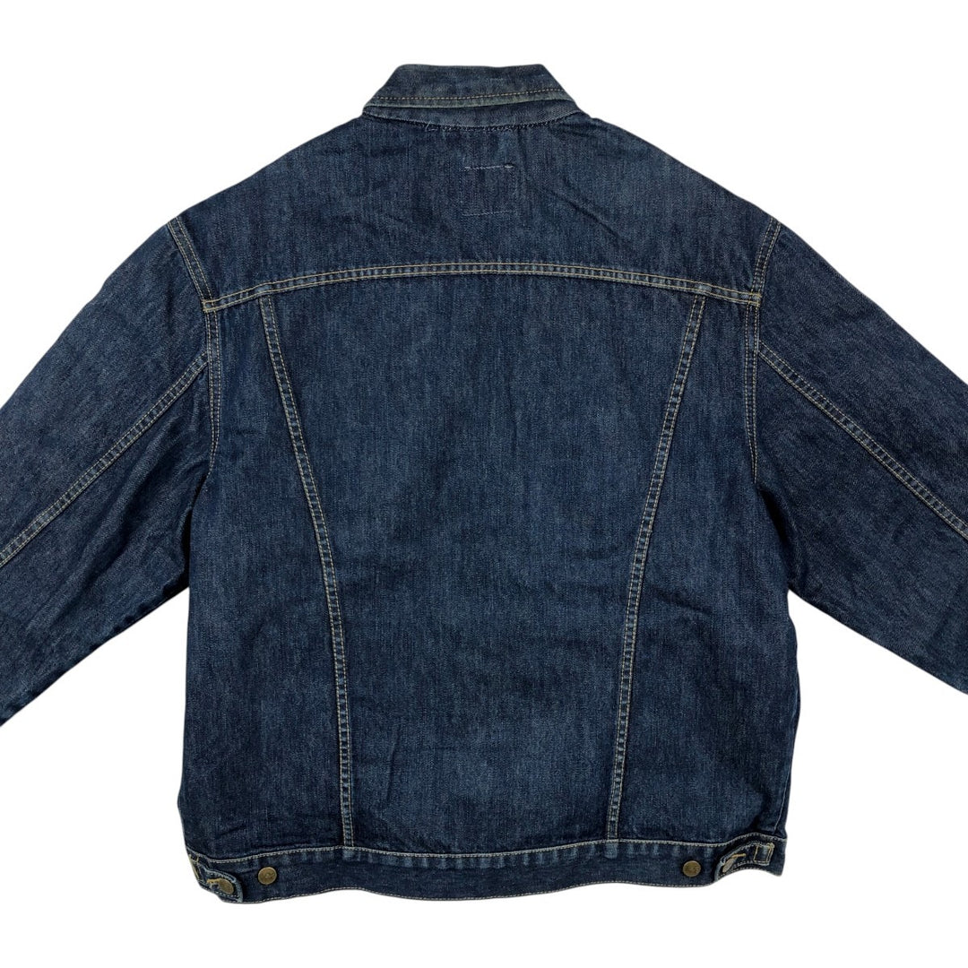 Lee denim jacket, men's size XXL. cotton blue type Vintage Second Hand