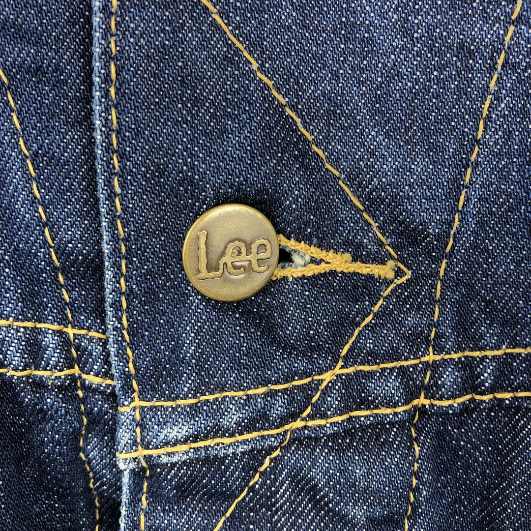 Lee denim jacket, men's size XXL. cotton blue type Vintage Second Hand